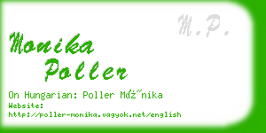 monika poller business card